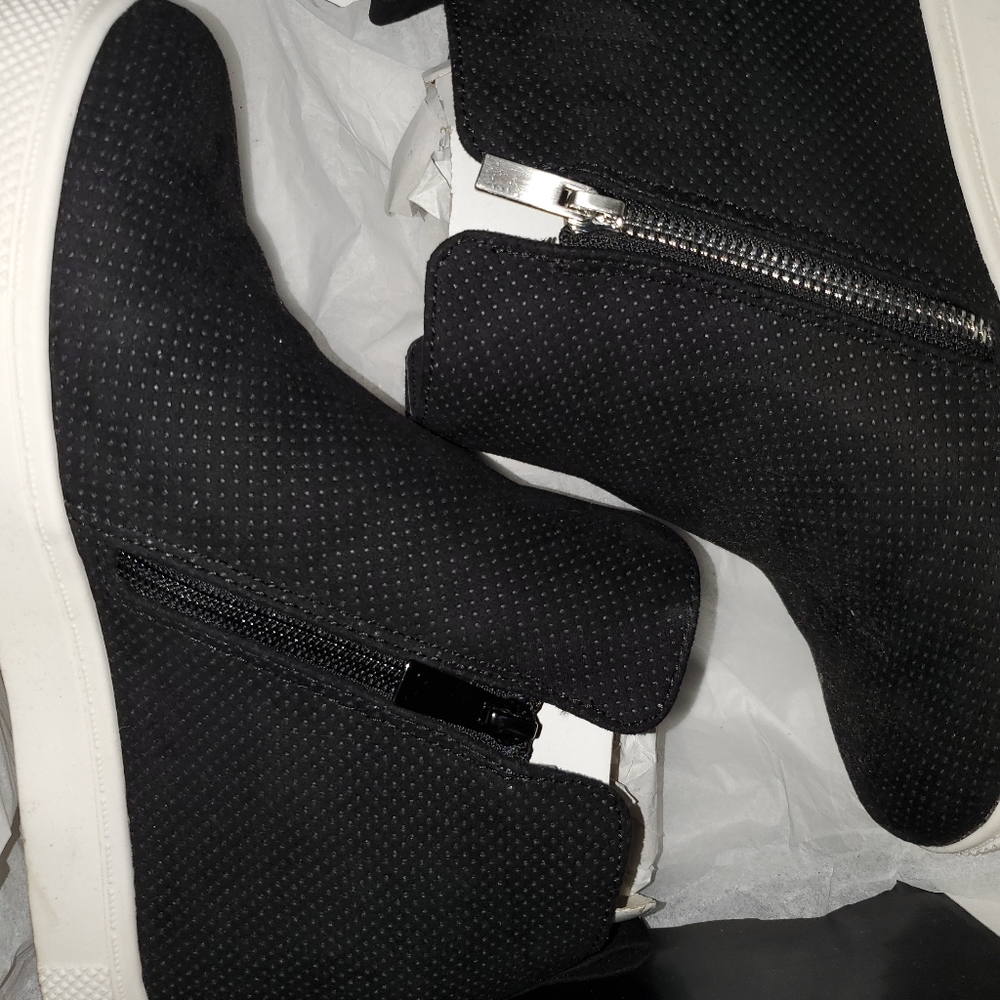 Wedge Bootie Sneakers